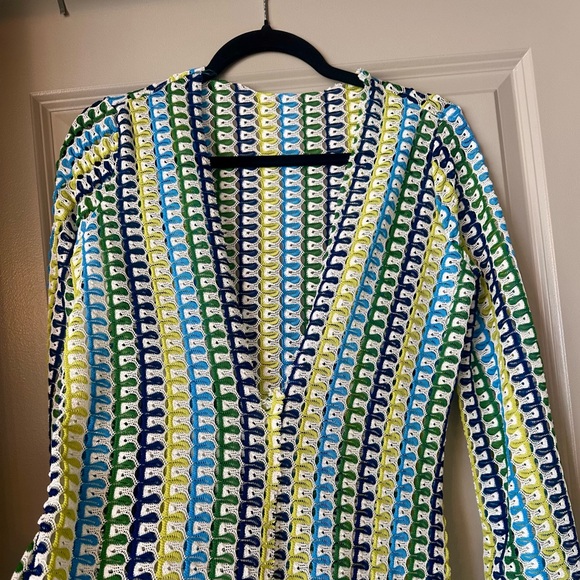 Multicolor Striped Dress/Coverup - Picture 2 of 5